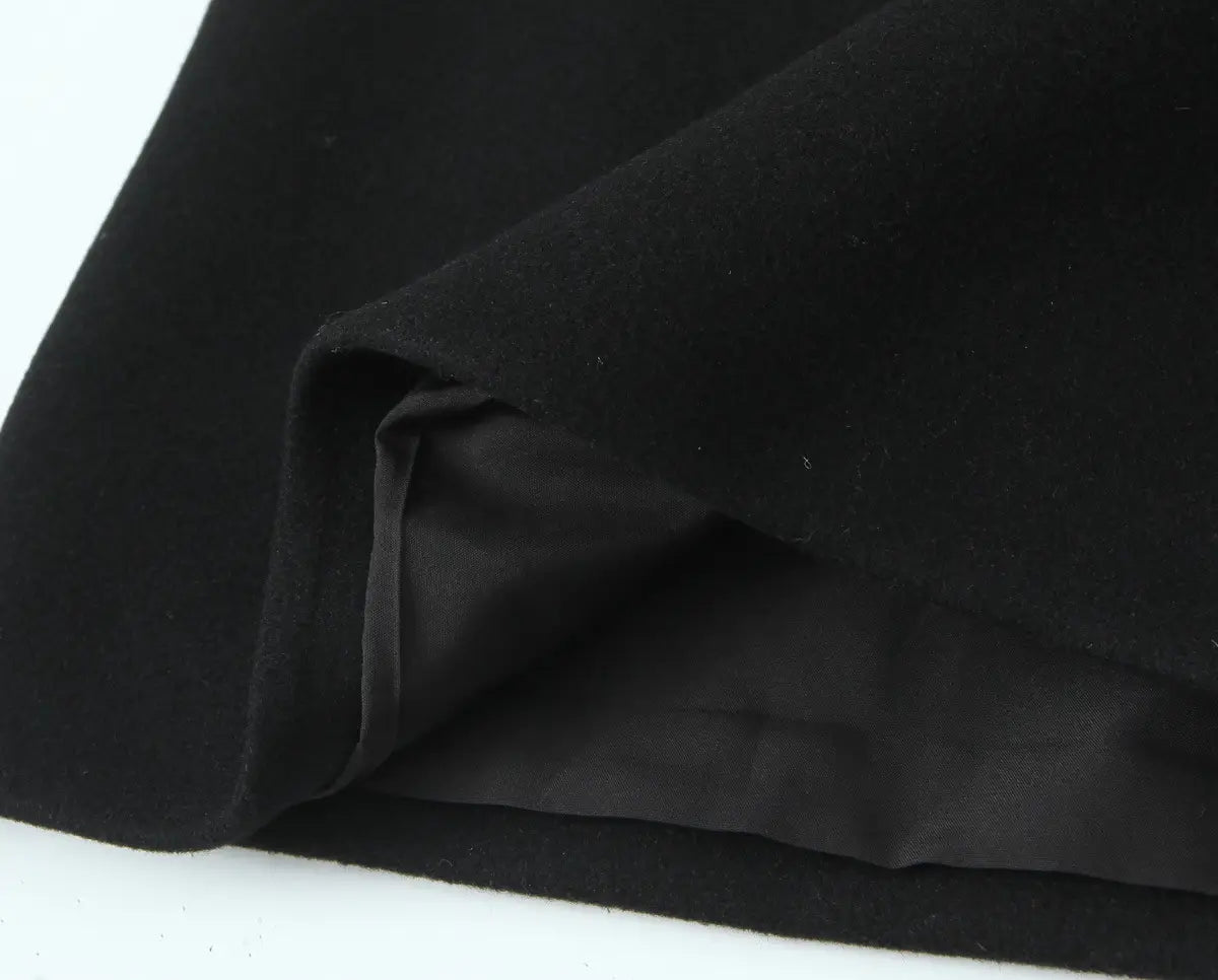 Fashion Simple Loose Soft Long-cut Coat