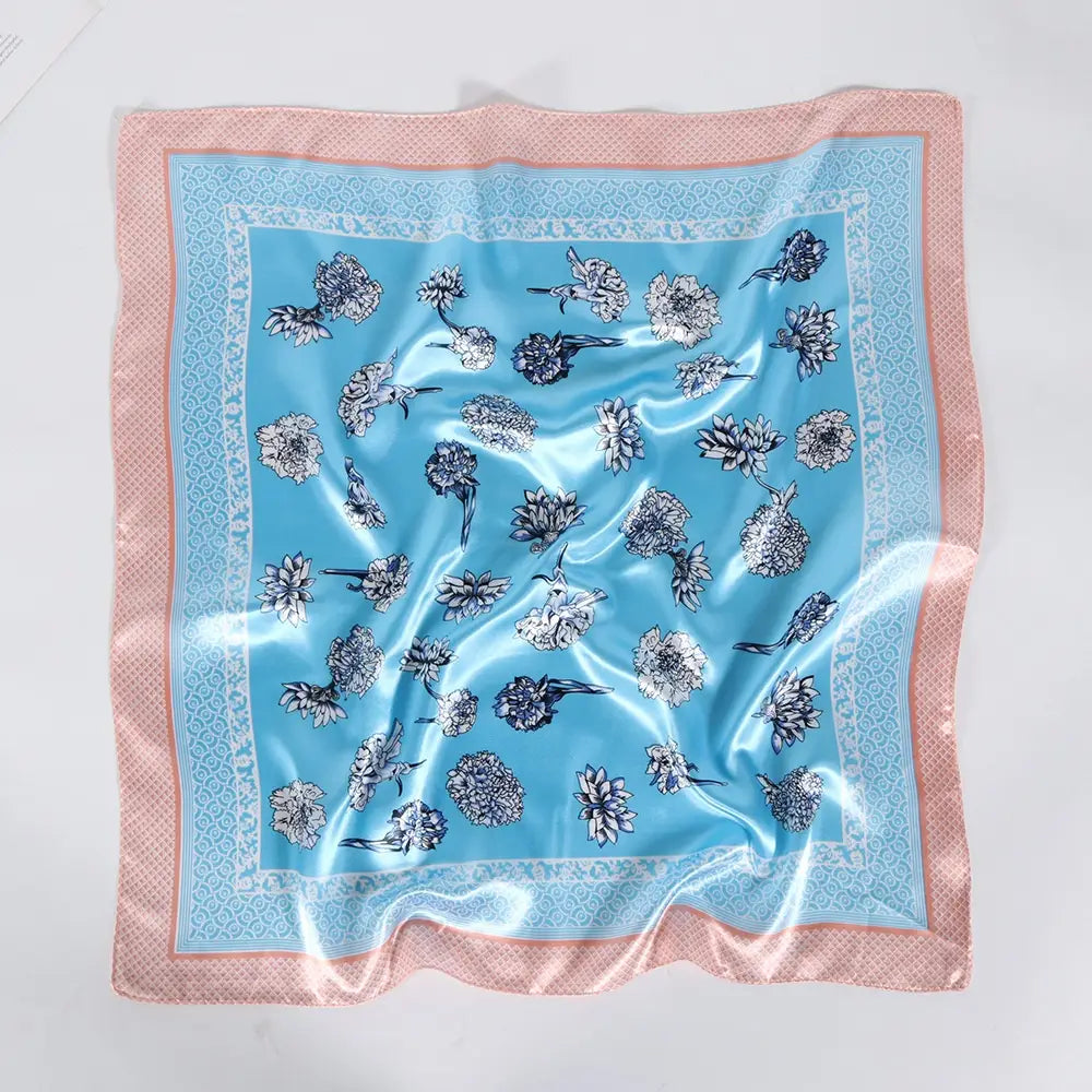 Square Towel Satin Business Work Clothes Small Scarf