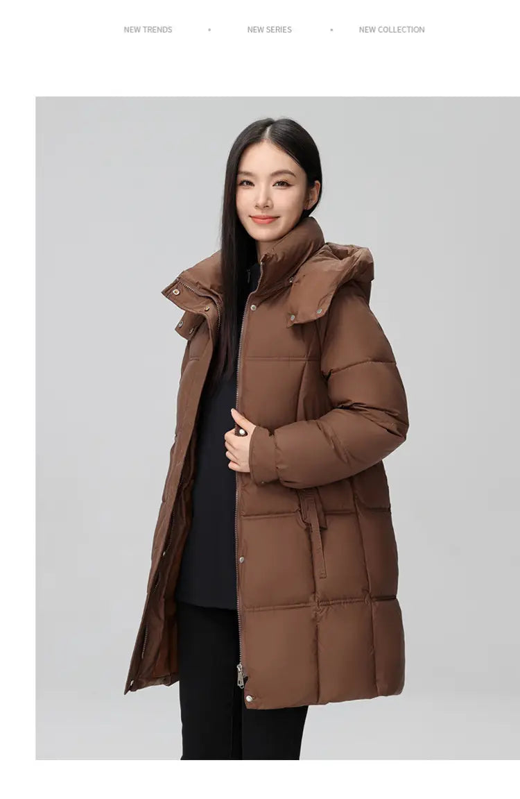 Plus Size Down Cotton-padded Coat Female New Cotton Jacket