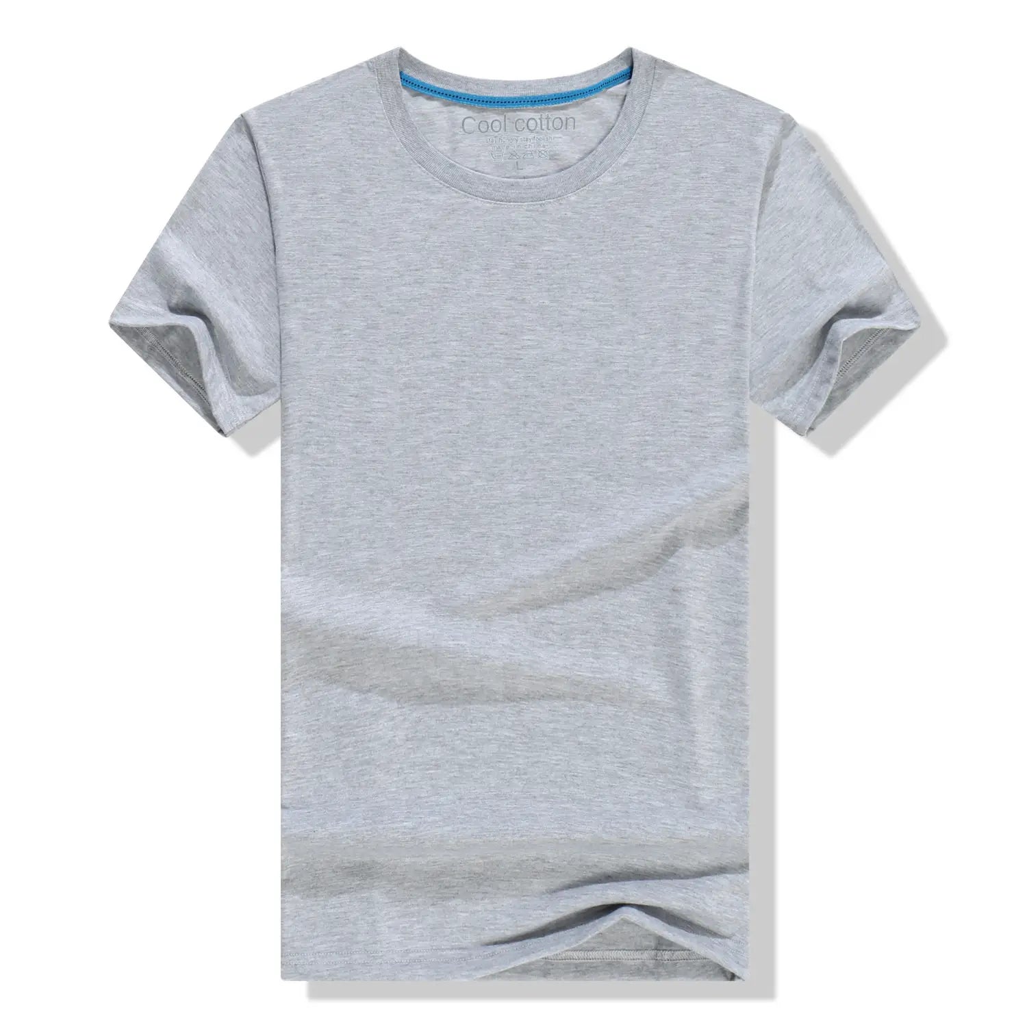 Men’s And Women’s Same Summer Pure Cotton Round Neck T-shirt