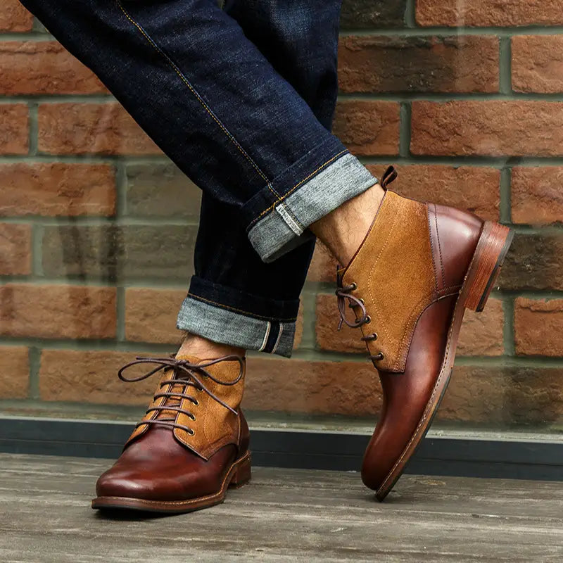 Men’s Boots High Top British Leisure Martin Boots