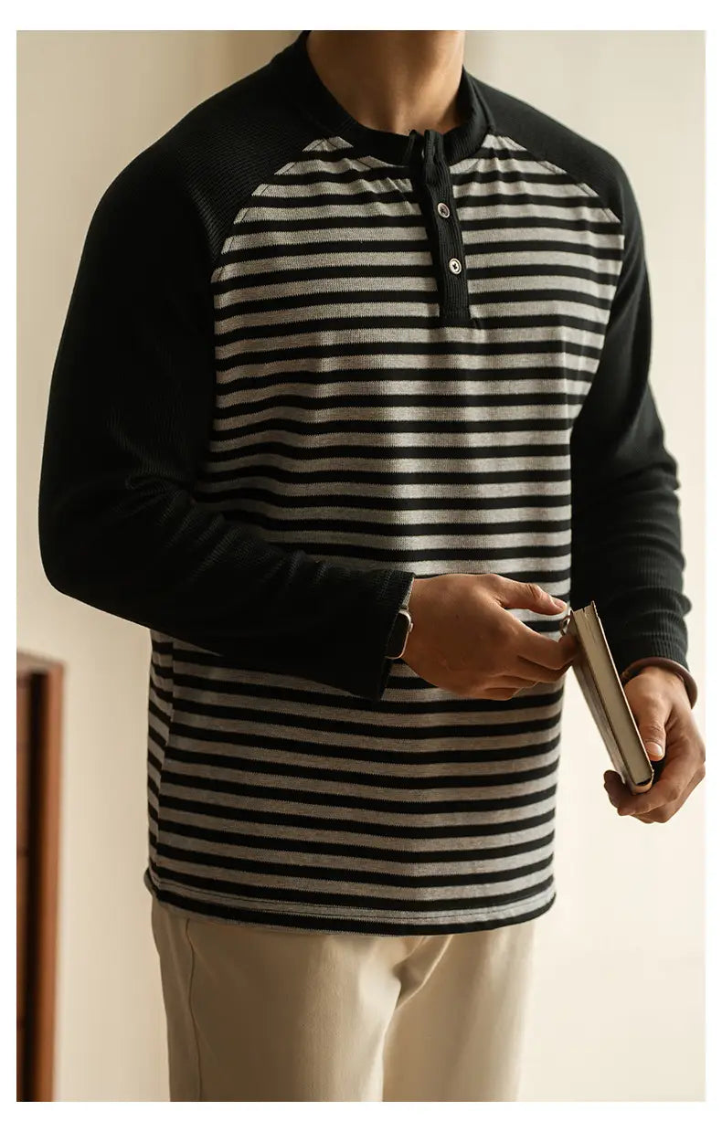 Men’s Spring Leisure Loose Bottoming Shirt Men
