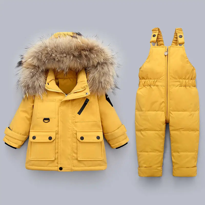 Winter Baby Boy’s Down Jacket Suit