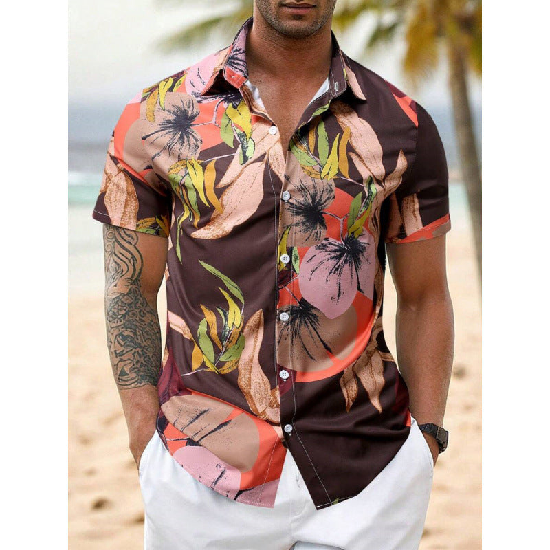 Men’s Shirt 3D Printing Stitching Cartoon - BMCSD215 / S