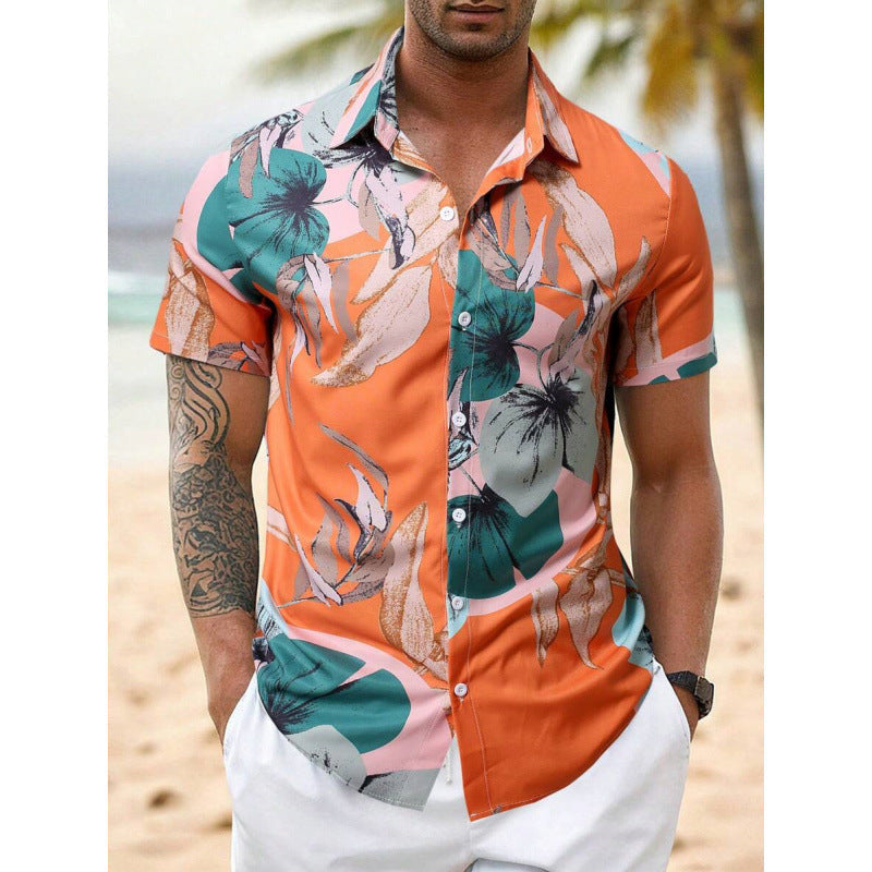 Men’s Shirt 3D Printing Stitching Cartoon - BMCSD217 / S