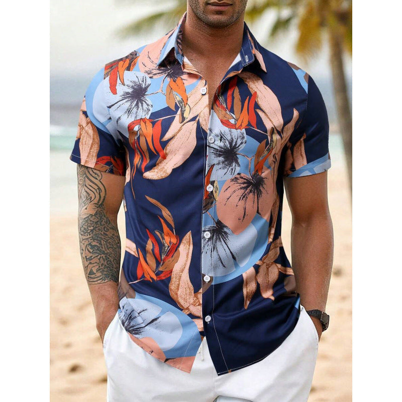 Men’s Shirt 3D Printing Stitching Cartoon - BMCSD218 / S