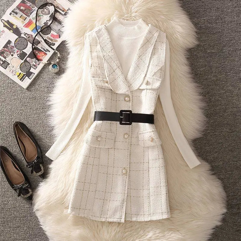 Women’s Slim Knitted Bottoming Shirt Vest