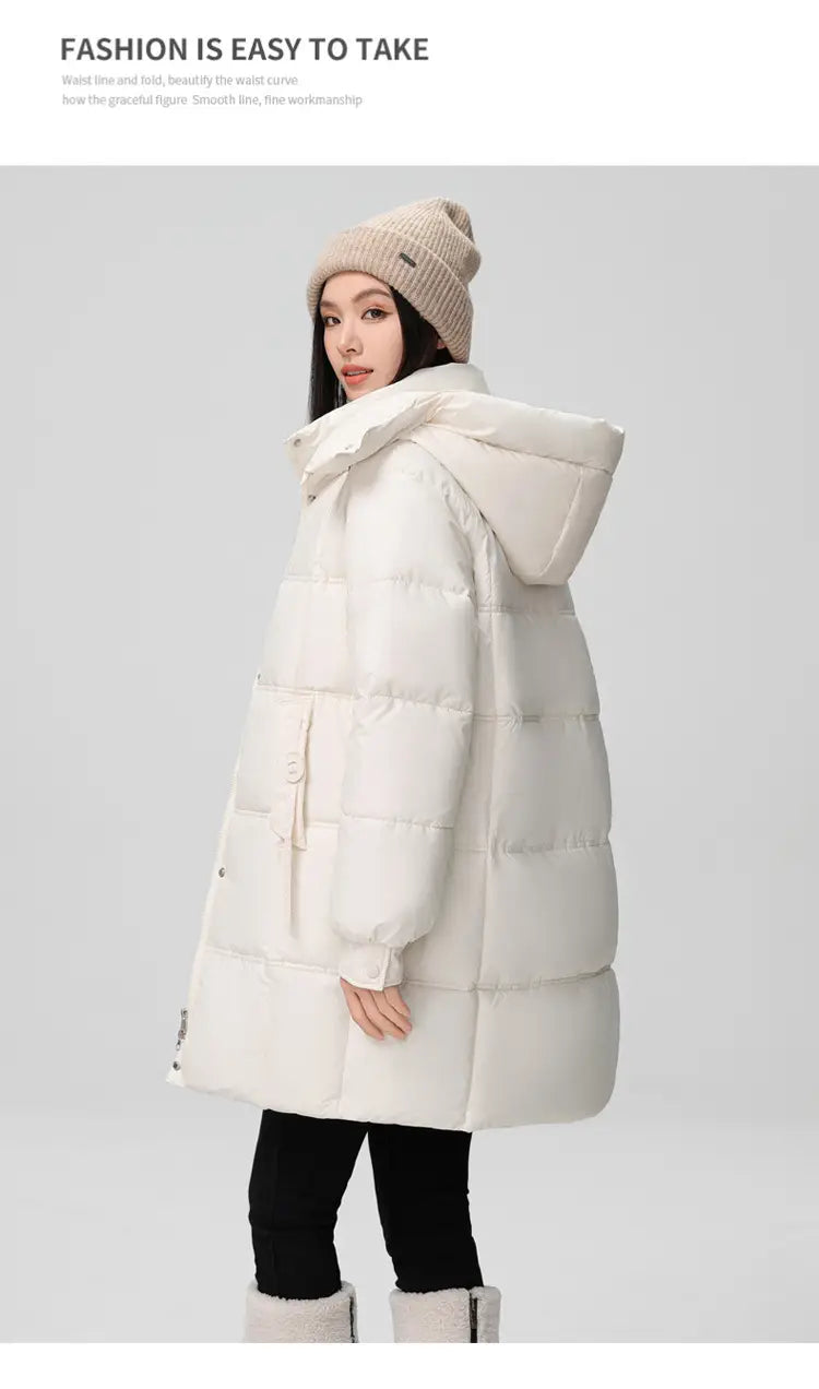 Plus Size Down Cotton-padded Coat Female New Cotton Jacket