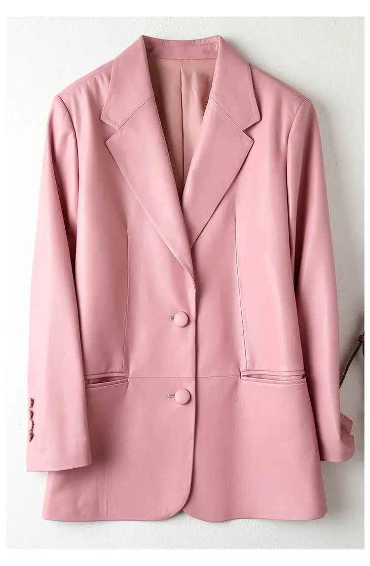 Female Suit Coat New Fashion Sheepskin