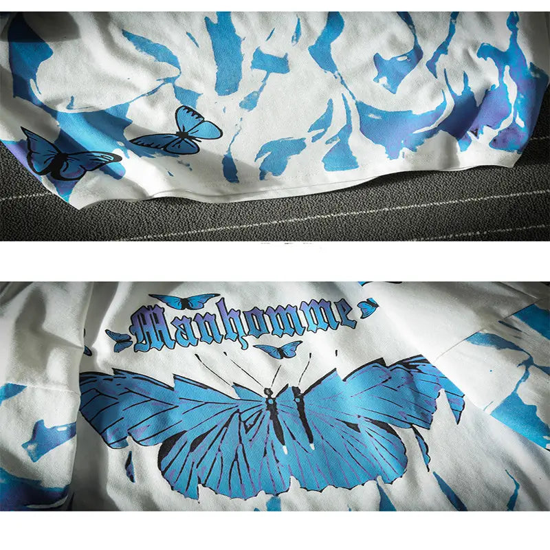 Summer Trend Fashion Summer Japanese Large Size Loose Short Sleeve