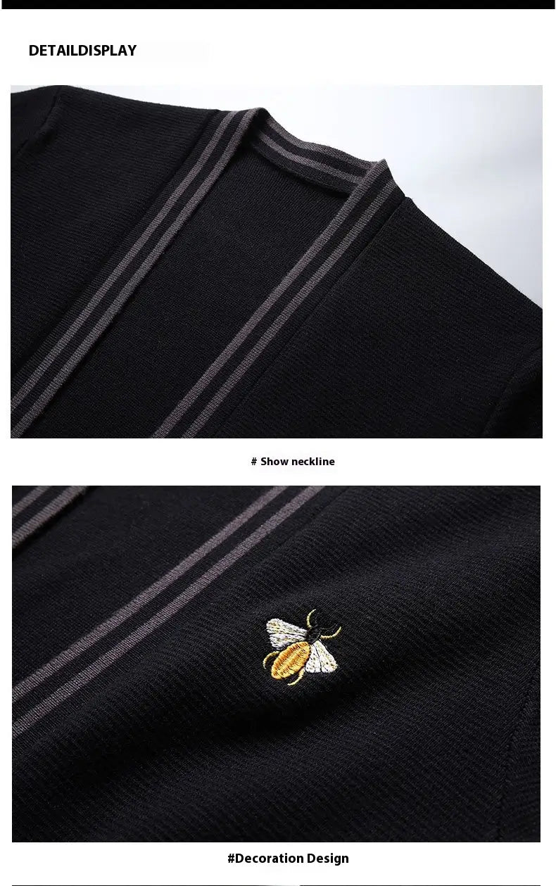 Long Sleeve Sweater Men’s Knitwear Korean Style