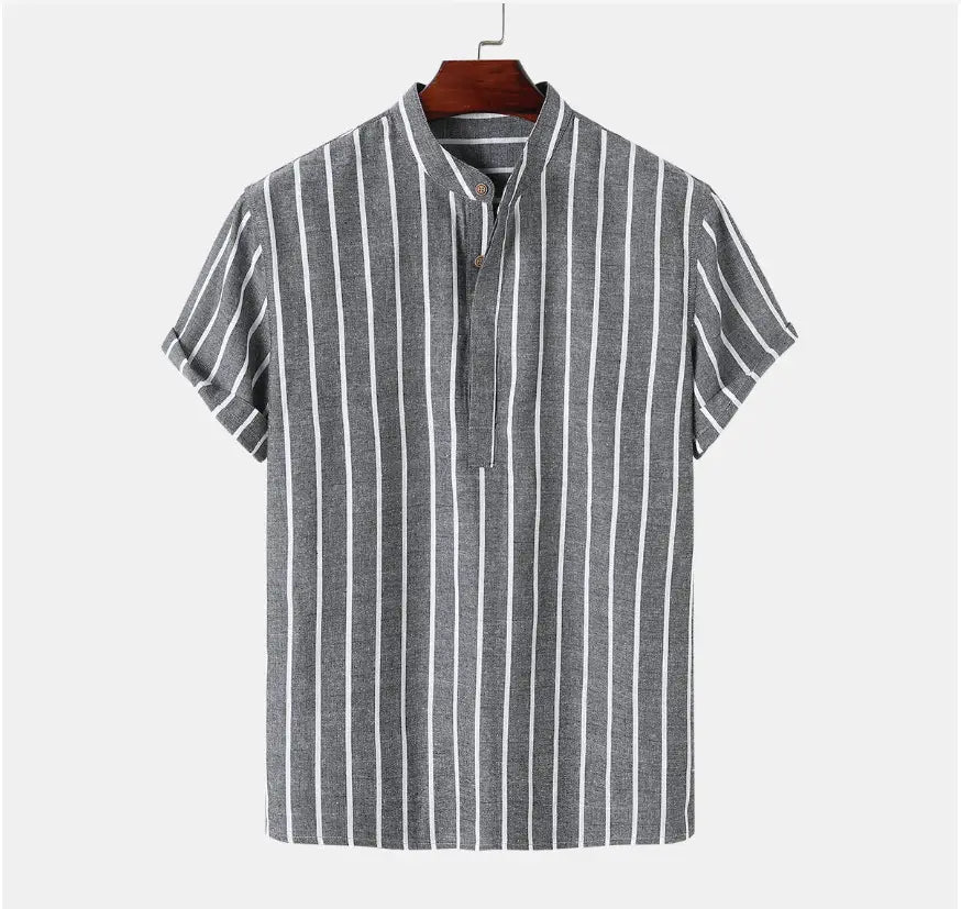 Men’s Bamboo And Linen Shirt