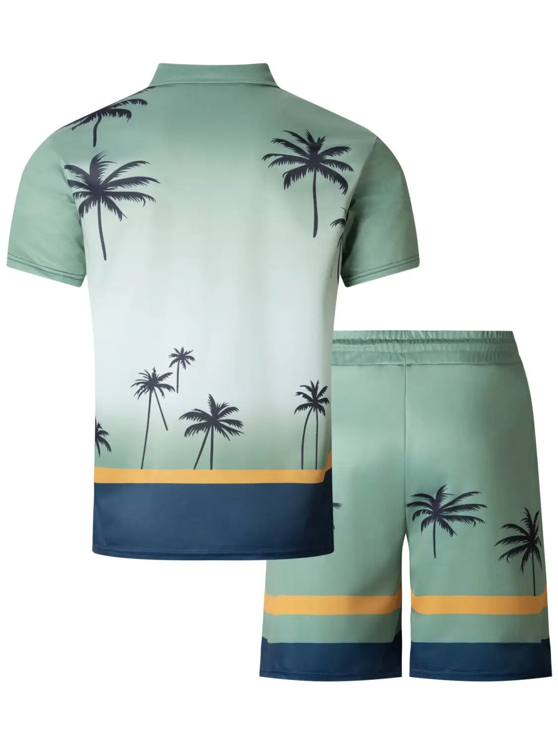 Short-sleeved Shorts Two-piece Sports And Leisure Men’s Suit