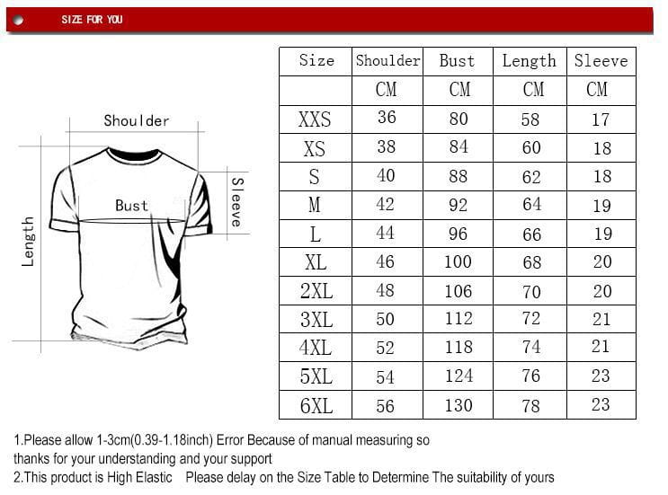 Digital Cartoon Print Loose Men’s T-shirt
