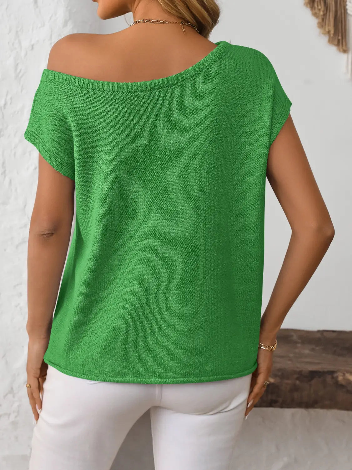 Knitted Y2g Summer Knitwear Sweater Pullover Top