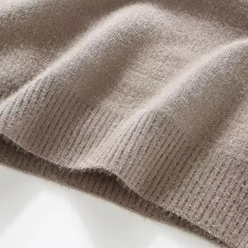 Autumn And Winter Half Turtleneck Sweater Men’s Korean Style