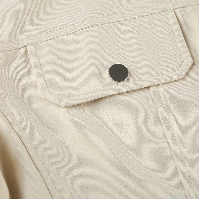 European And American Street Niche High-grade Locomotive Style Jacket