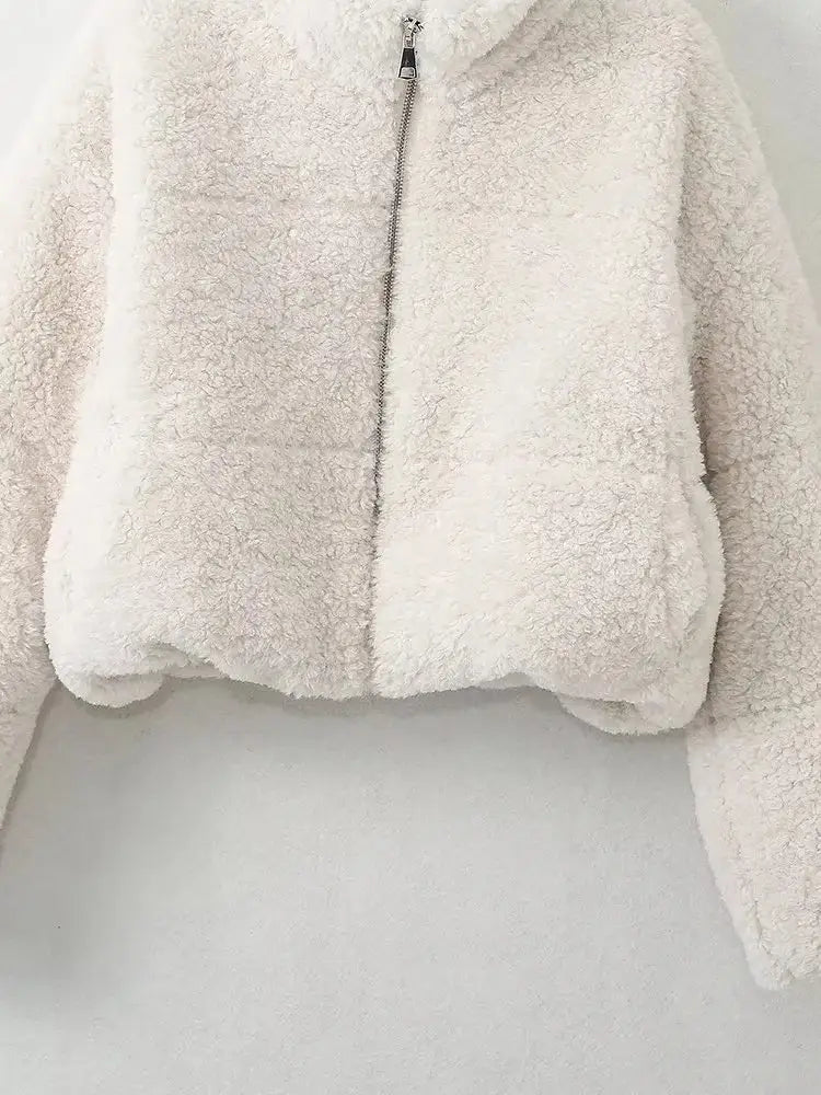Fleece Short Cotton Jacket Jacket Coat