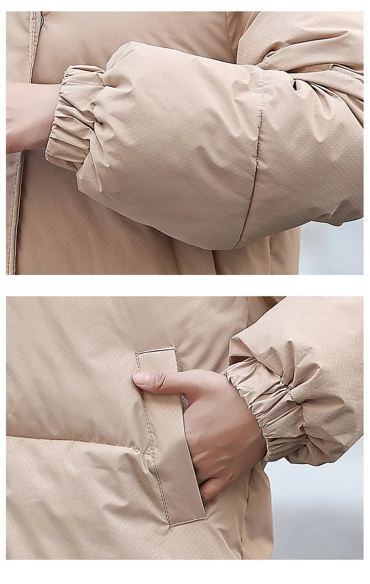 Korean Style Loose Cotton Coat