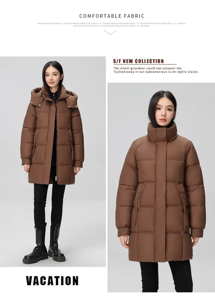 Plus Size Down Cotton-padded Coat Female New Cotton Jacket