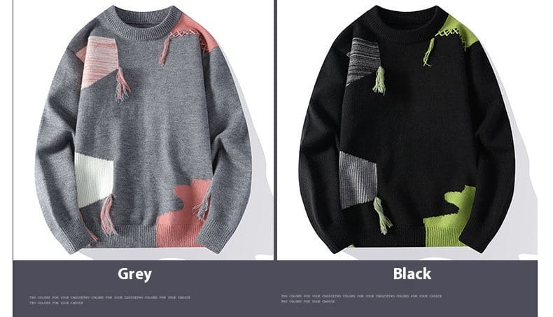 High Quality Sweater Men’s Korean-style Youth Fashion
