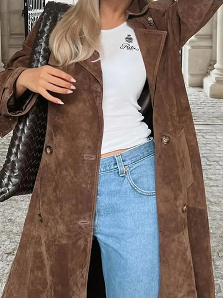 Women’s Fashion Casual Double-breasted Jacket