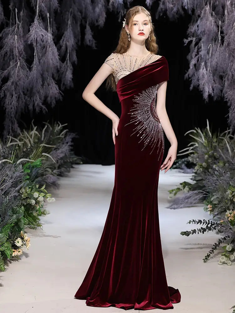 Women’s High-end Evening Dress Mermaid Temperament