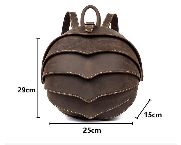 Unisex Retro Vintage Handmade Backpack