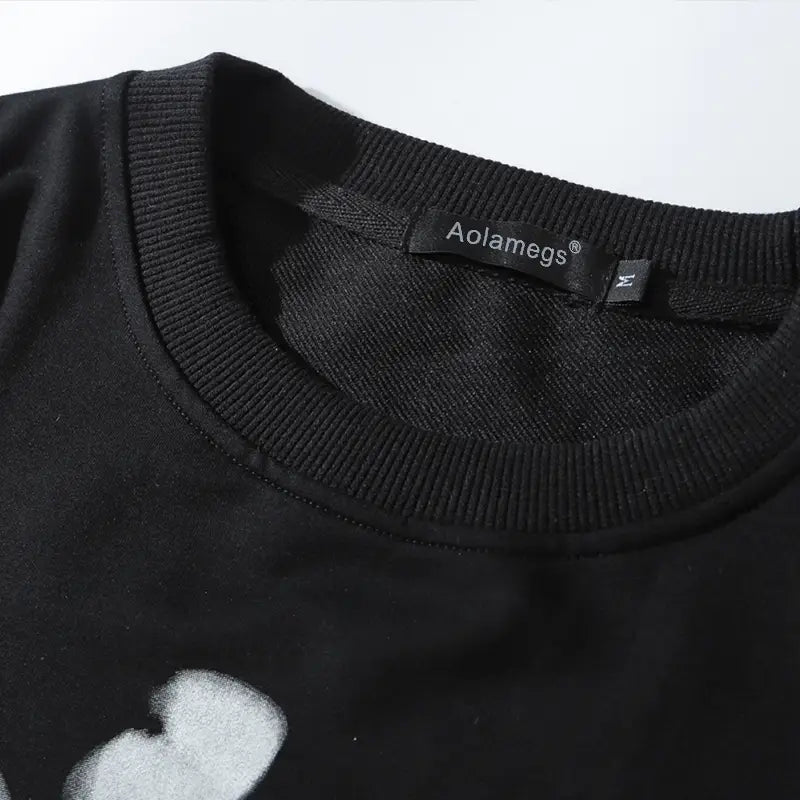 Loose two-dimensional cartoon long sleeves