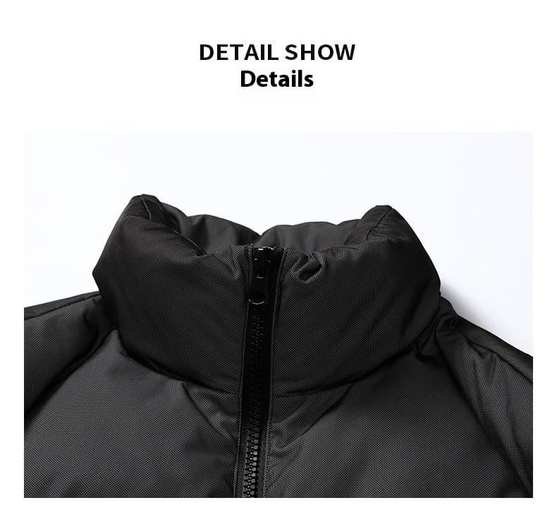Mechanical Style Winter Down Jacket Women’s White Duck Down Thickened Reflective Coat