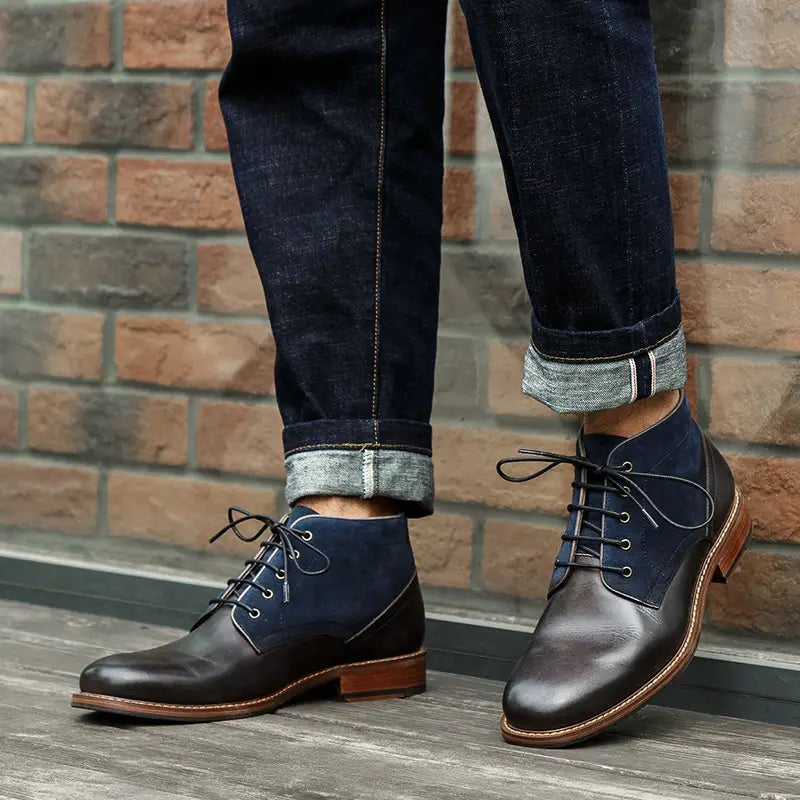 Men’s Boots High Top British Leisure Martin Boots