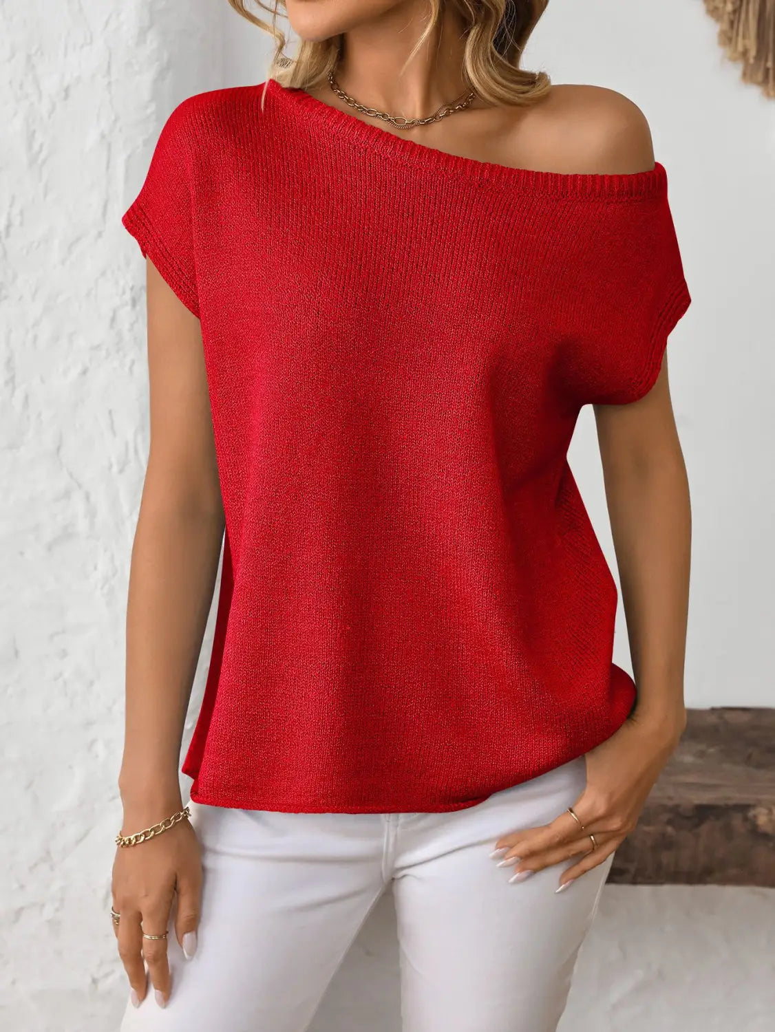 Knitted Y2g Summer Knitwear Sweater Pullover Top