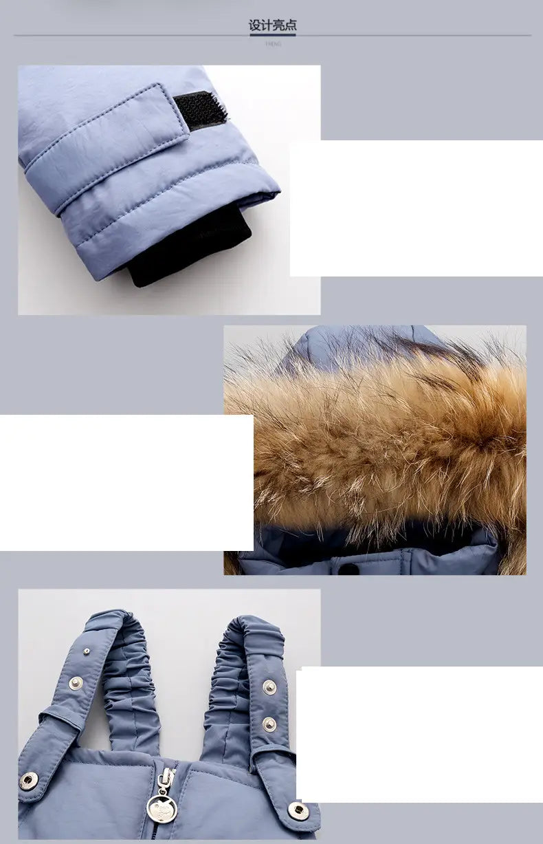 Winter Baby Boy’s Down Jacket Suit