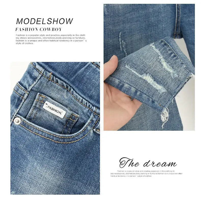 Oversized Jeans Women’s Loose High Waist Harem Pants