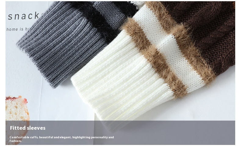 Round Neck Men’s Casual Sweater