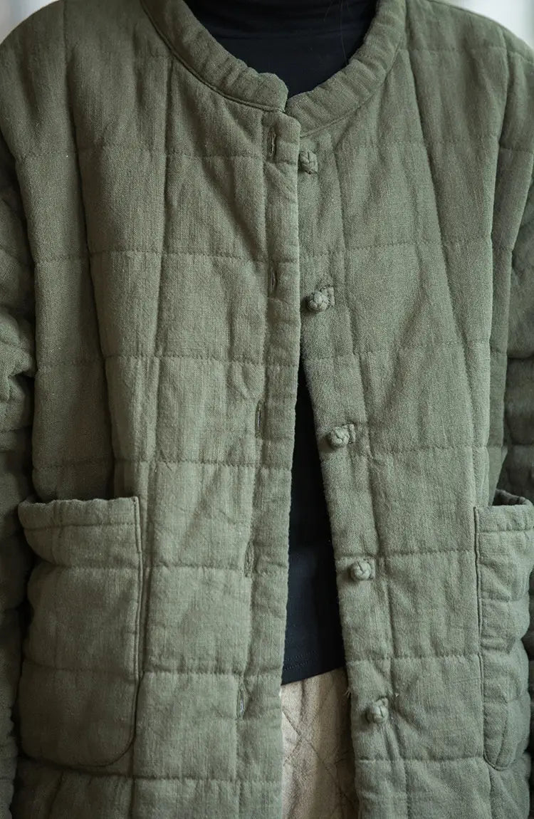 Fashion Artistic Women’s Short Cotton-padded Coat