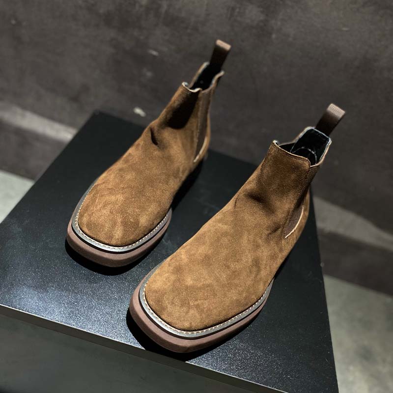 Men’s Style Vintage Leather Martin Boots