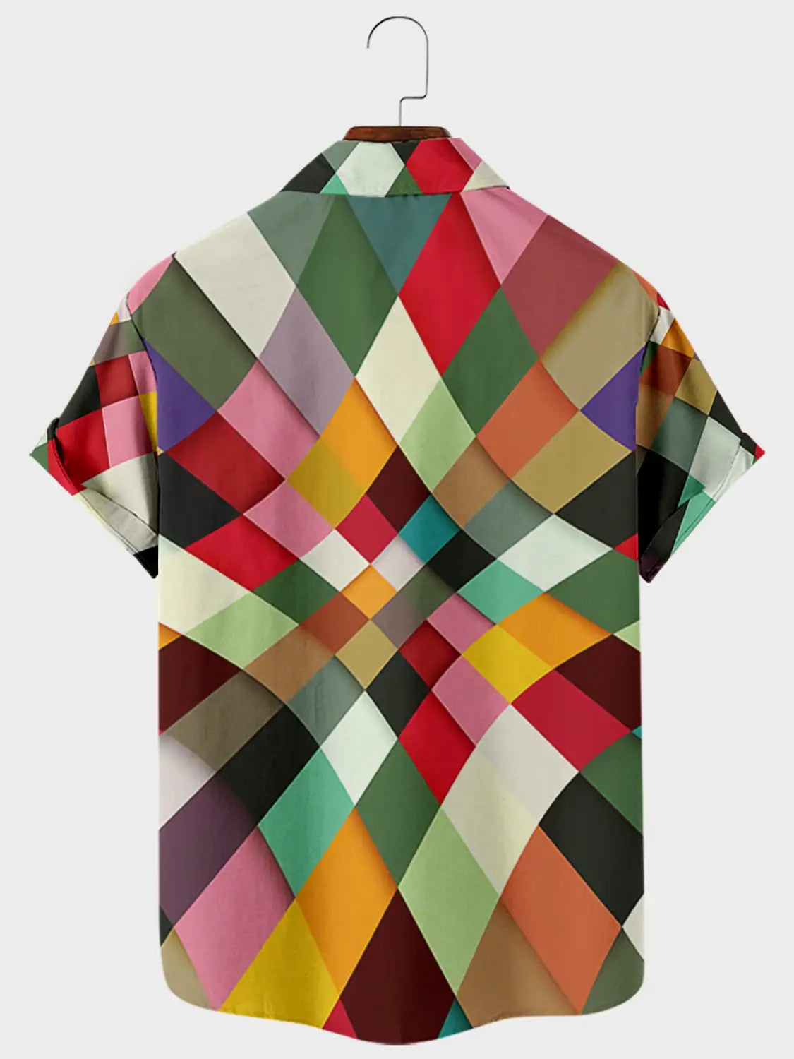 Simple Striped Digital Printed Shirt Men’s Tops Shirts
