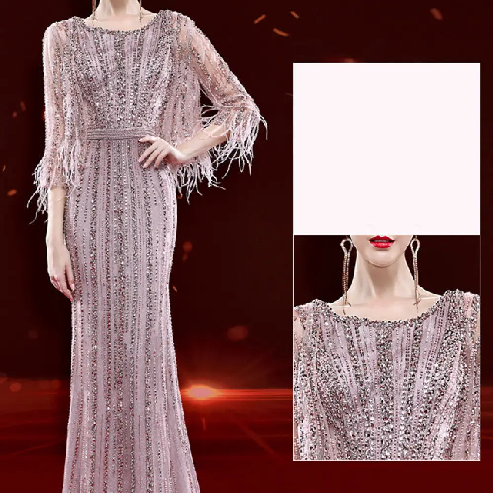 Women’s Party Luxury Texture Dress