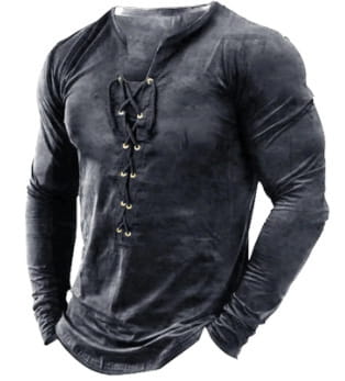European And American Sports Long Sleeved Men’s Print