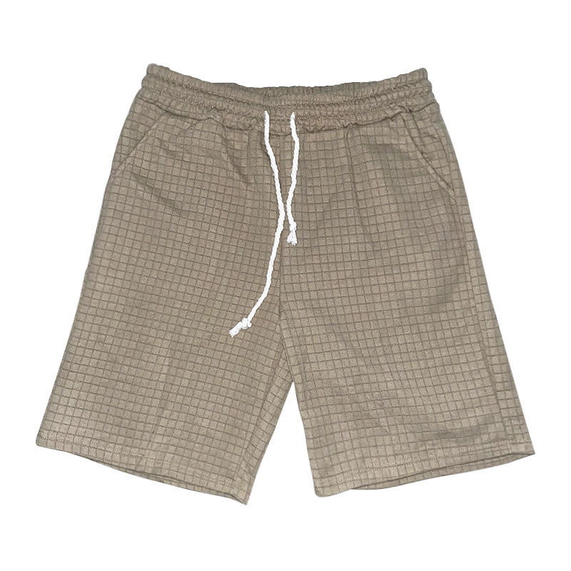 Sports Casual Suit Solid Color Round Neck T-shirt Shorts