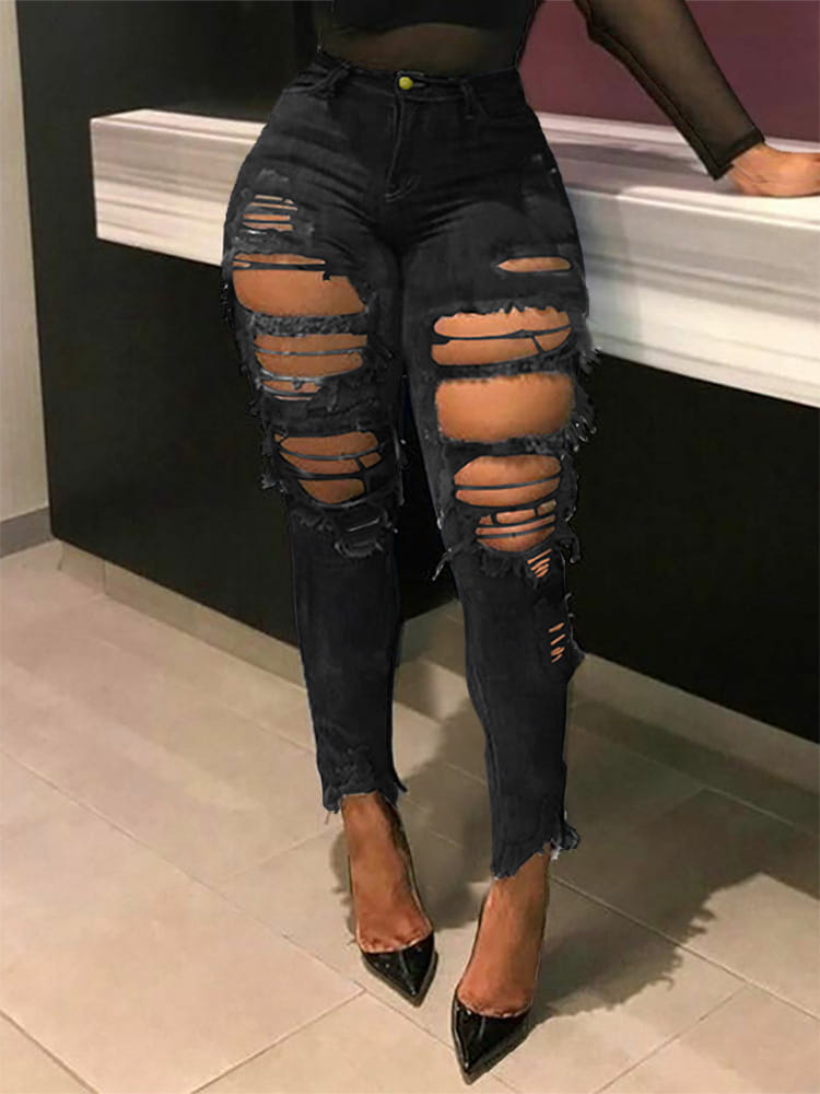 Women’s Beggar Denim Skinny Pants