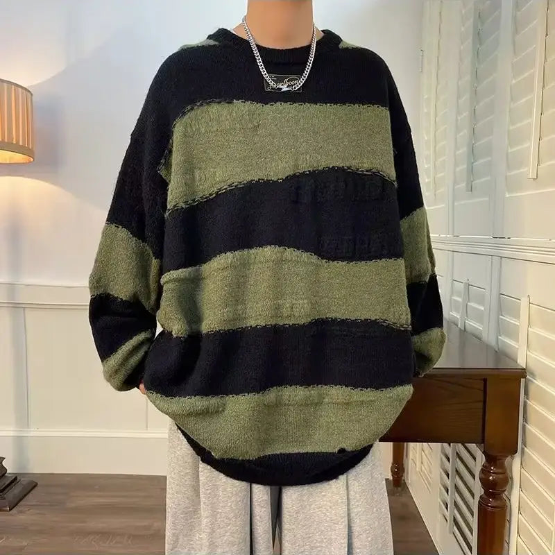 Simple All-match Round Neck Pullover Sweater