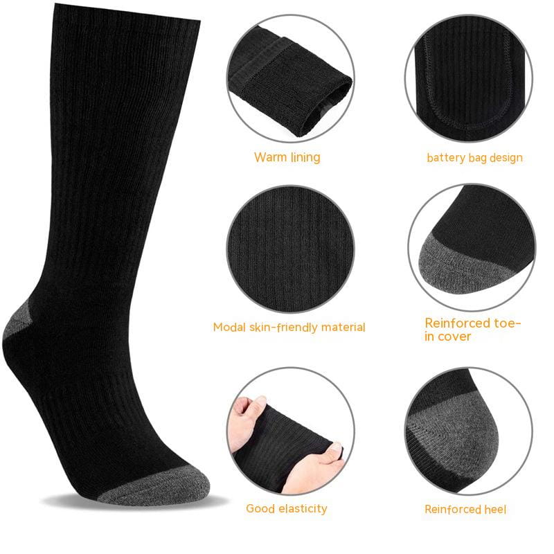 Outdoor Men’s And Women’s Skiing Electric Heating Warm Stockings