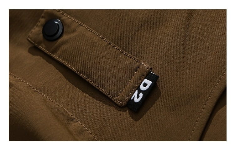 Loose Outdoor Multi-pocket Winter Workwear Hooded Down Jacket