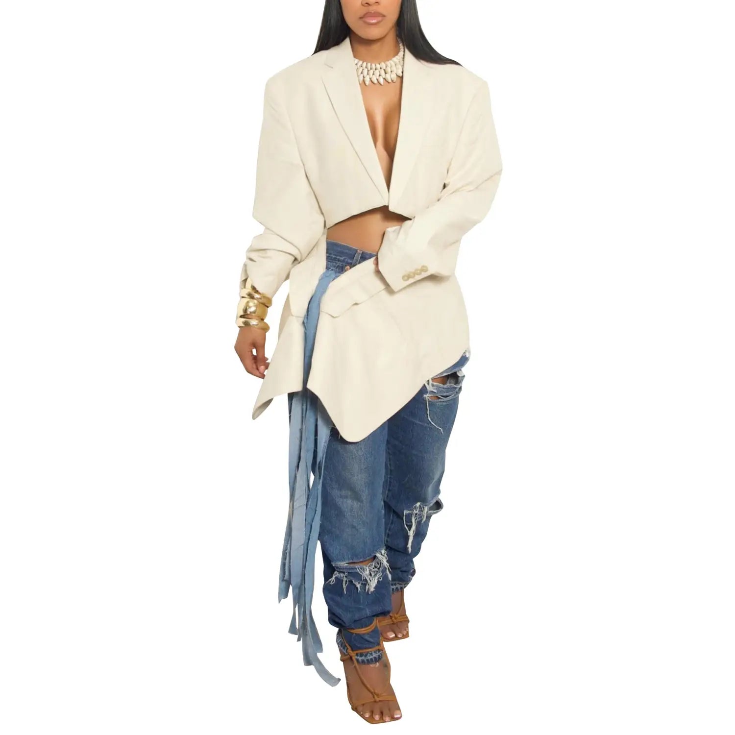 Lace Up Sensation Luxury Clothing For Women