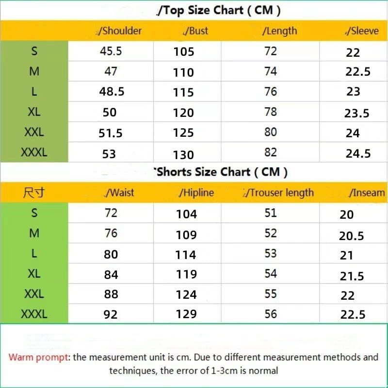 Short-sleeved Shorts Two-piece Sports And Leisure Men’s Suit