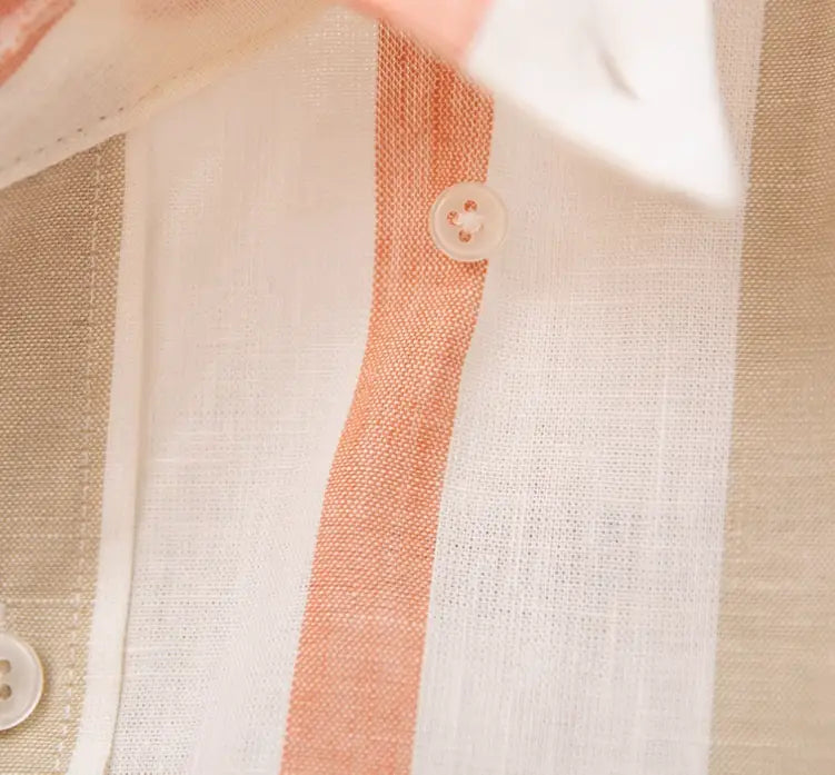 Men’s Breathable All-match Concealed Buttoned Pointed Collar Shirt