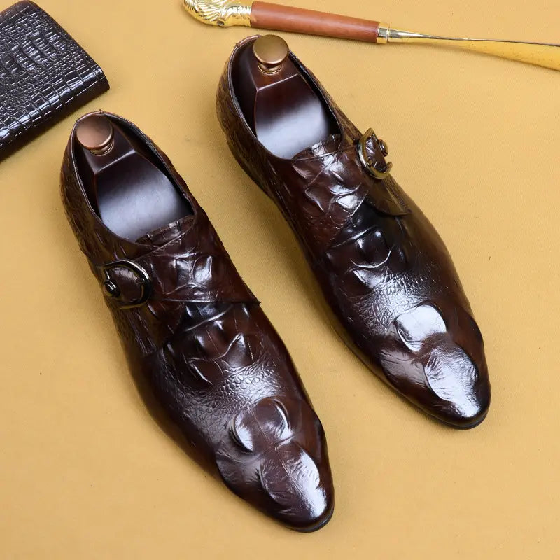 Men’s Business Suit Leather Shoes