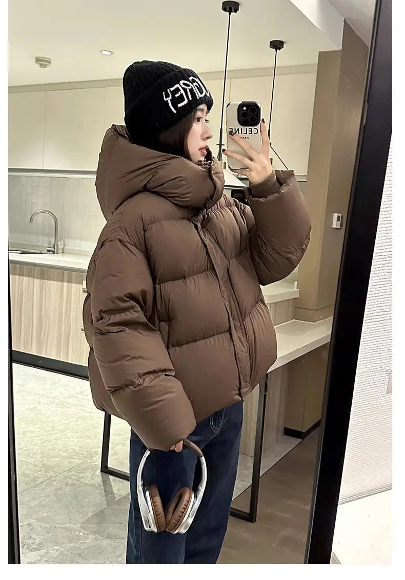 Thick Loose Down Cotton-padded Jacket
